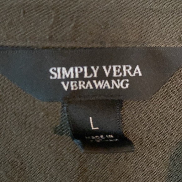 Vera Wang forest green jumper - Picture 3 of 4
